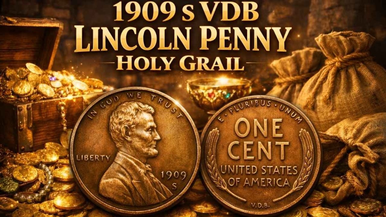 1909-S VDB Lincoln Penny: The “Holy Grail” Coin Rumored at $280M