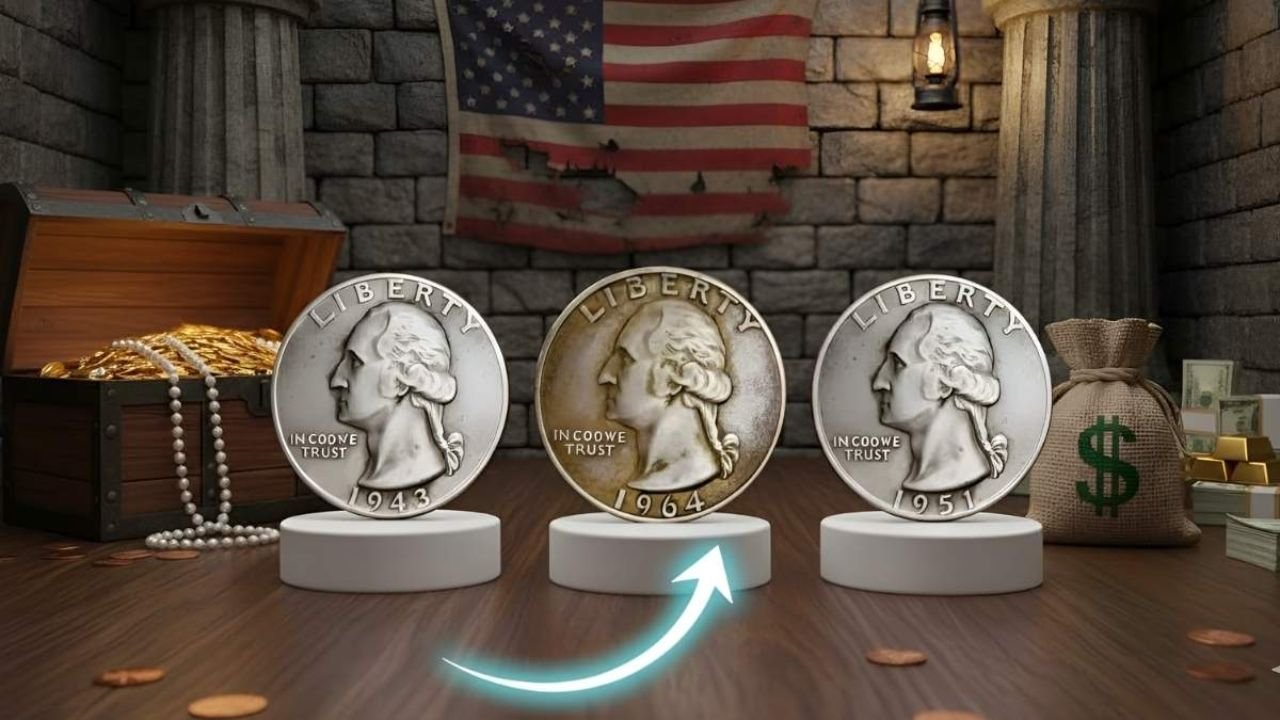 Rare Coin Alert: 9 Rare Washington Quarters Worth Up to $50,700 in 2026 – Value Details and Identification Guide